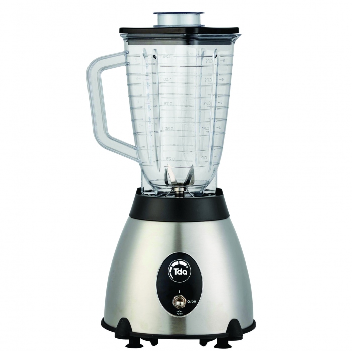 LICUADORA 1 VEL + PULSO BASE ACERO INOXIDABLE